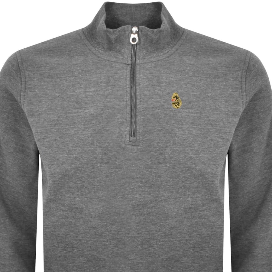 Luke 1977 Sydney 1000 Quarter Zip Sweatshirt Grey Mainline Menswear United States